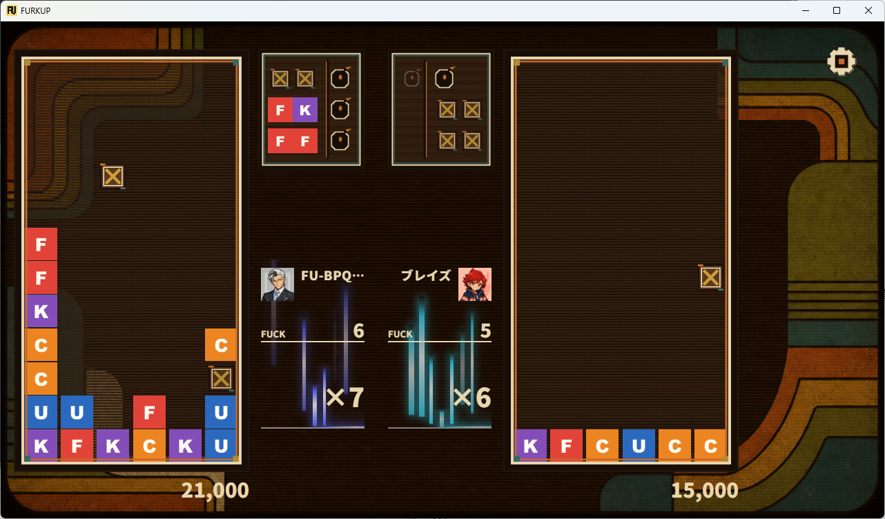 FURKUP retro versus screen